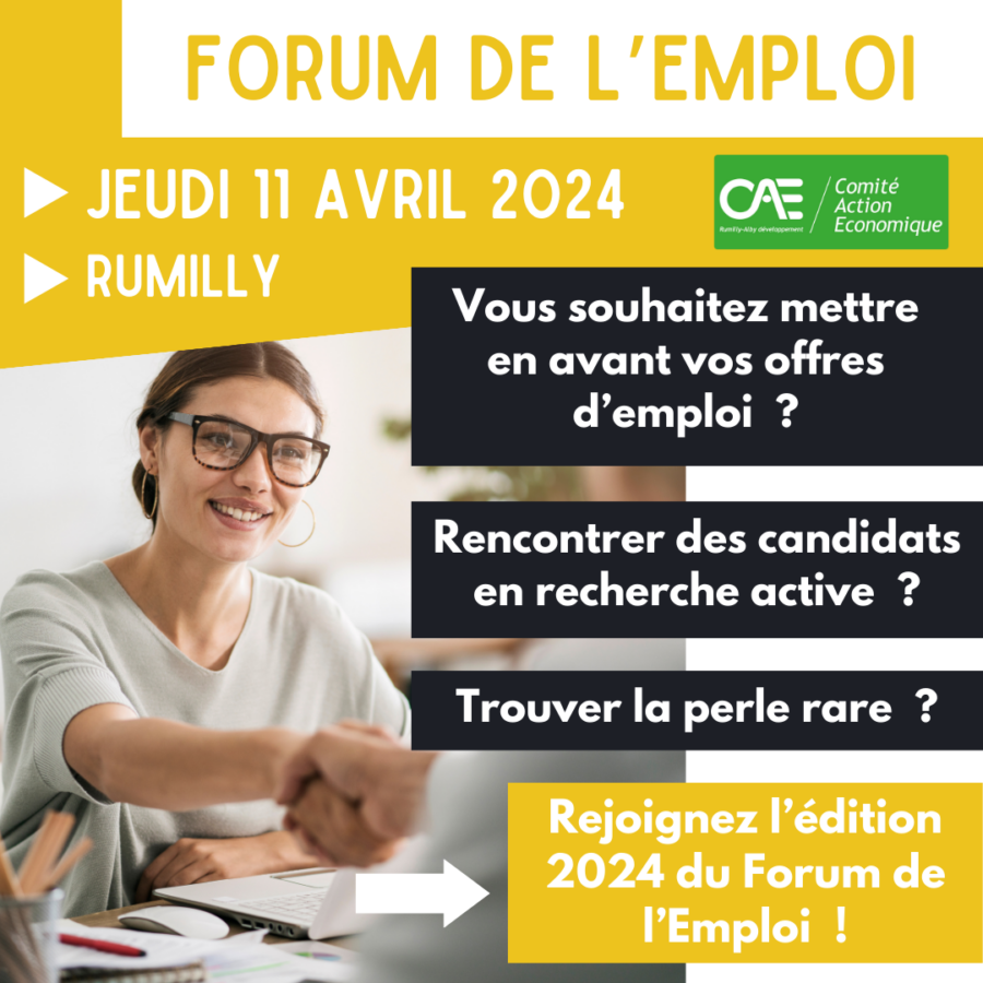 Forum de l'emploi Rumilly 2024