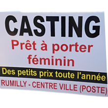 Logo casting braderie des commerçants